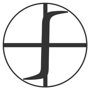 Fluxtrol globe mark in grey