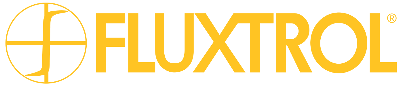 Fluxtrol one-color yellow logo