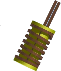 I.D. Multi Turn coil with Fluxtrol 50