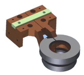 Ferrotron 559H shown on an induction coil
