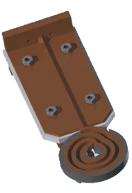 Pancake coil with Ferrotron 559H