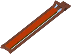Split and Return coil with Fluxtrol 25