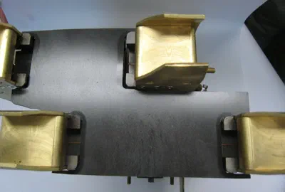 Induction Radius Pattern on Crankshaft
