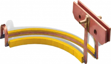 Coil for Induction Heating Fastener Heat Treating Channel Coil