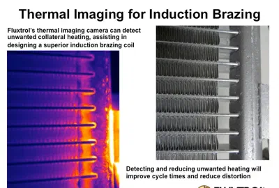 thermal imaging induction brazing